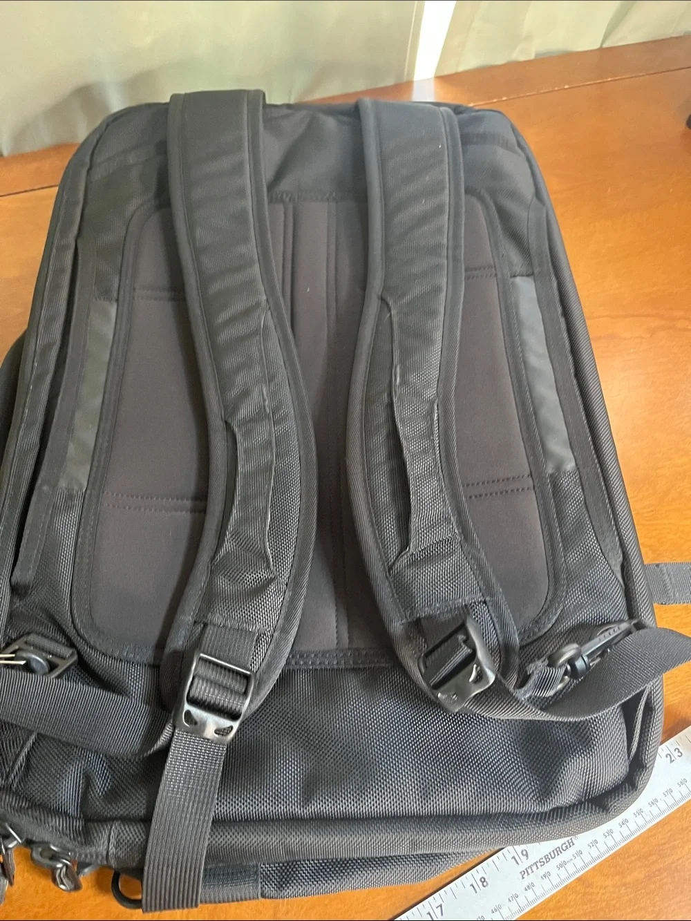Timbuk2 Black Messenger Bag or Laptop Backpack with Front Buckles